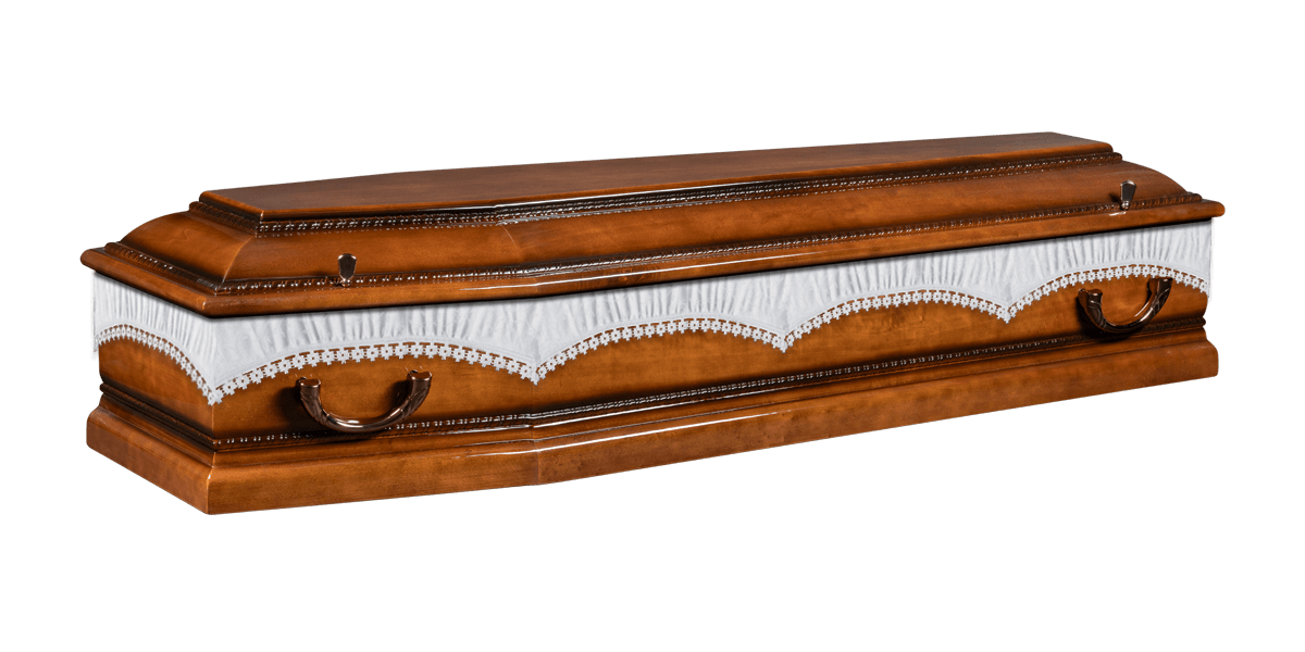 Padova mogyoró patina nyárfa koporsó